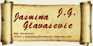 Jasmina Glavašević vizit kartica